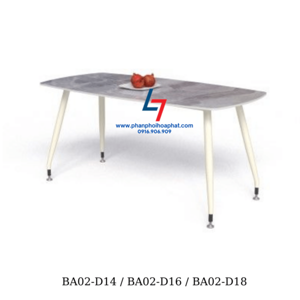 BÀN ĂN CHÂN SẮT BA02-D14 / BA02-D16 / BA02-D18