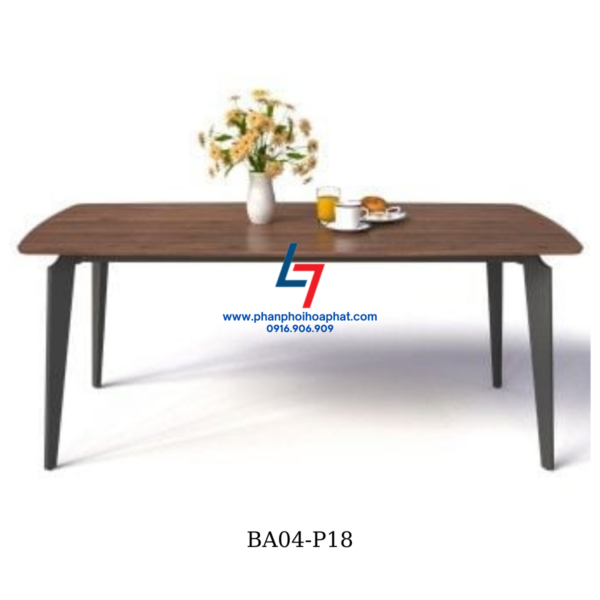 BÀN ĂN CHÂN SẮT BA04-P18