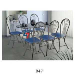 Ban mat kinh Oval B47