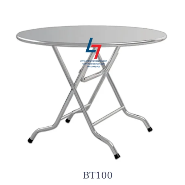 Ban trron Inox Hòa Phát BT100