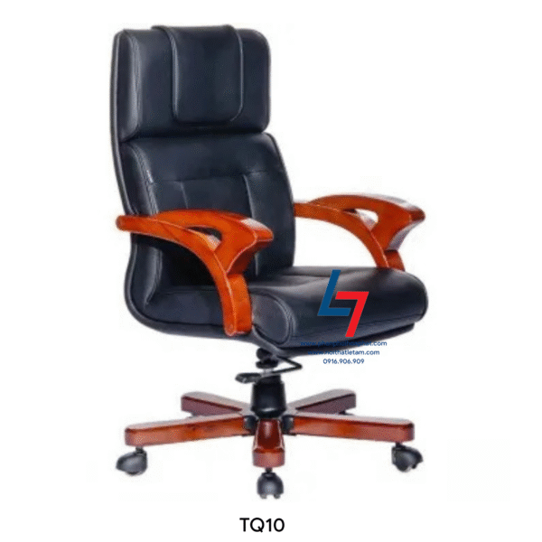 TQ10 – ghế da thật dành cho phòng lãnh đạo, thương hiệu Hòa Phát