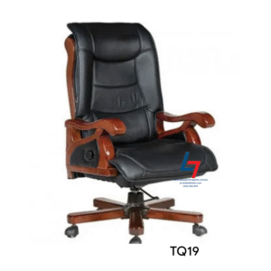 TQ19 – ghế da thật có tay nâng hạ linh hoạt