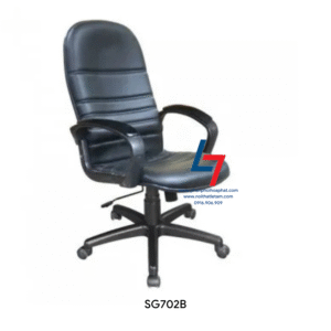 SG702B – bản bọc da CN/PVC của mẫu ghế lưng cao