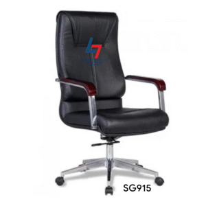 	Ghế SG915 tay gỗ sơn kết hợp thép mạ