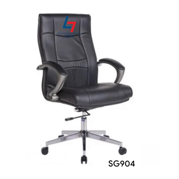Ghế xoay SG904, khung chân thép mạ bóng