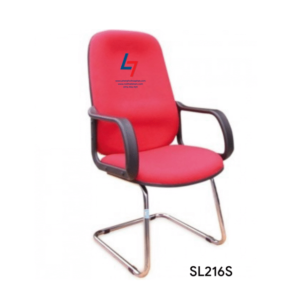 Ghế chân quỳ lưng cao Hòa Phát SL216S bọc vải, khung thép sơn tĩnh điện