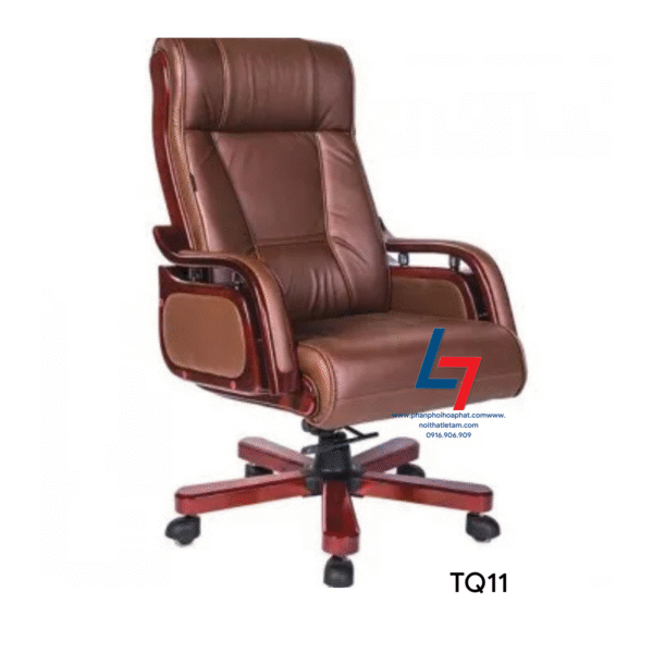 Ghế da cao cấp TQ11, thiết kế sang trọng cho bàn giám đốc