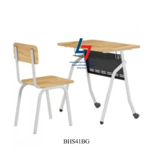 BÀN GHẾ HỌC SINH CẤP 1, CẤP 2 DÙNG TRONG TRƯỜNG HỌC BHS41BG