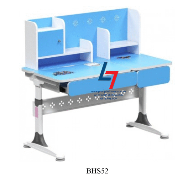 BÀN GHẾ HỌC SINH CẤP 1, CẤP 2 DÙNG TRONG GIA ĐÌNH BHS52