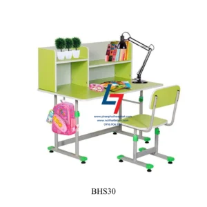 BÀN GHẾ HỌC SINH CẤP 1, CẤP 2DÙNG TRONG GIA ĐÌNH BHS30