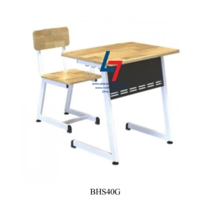 BÀN GHẾ HỌC SINH CẤP 1, CẤP 2 DÙNG TRONG TRƯỜNG HỌC BHS40G