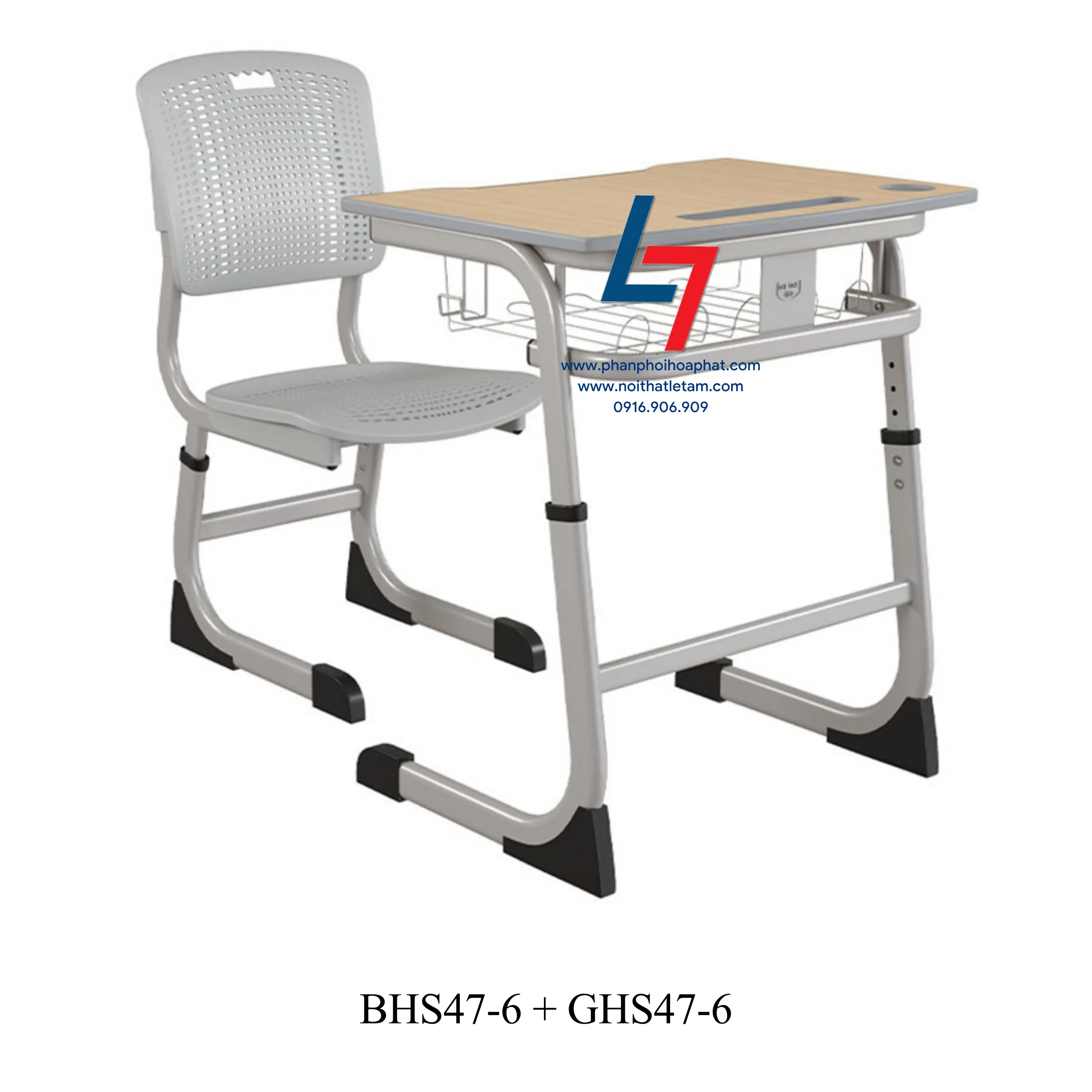 BÀN GHẾ HỌC SINH CẤP 1, CẤP 2 DÙNG TRONG TRƯỜNG HỌC BHS47-6 + GHS47-6 BÀN GHẾ HỌC SINH CẤP 1, CẤP 2 DÙNG TRONG TRƯỜNG HỌC BHS47-6 + GHS47-6