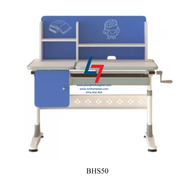 BÀN GHẾ HỌC SINH CẤP 1, CẤP 2 DÙNG TRONG GIA ĐÌNH BHS50