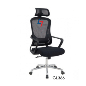 Ghế văn phòng lưới cao cấp Hòa Phát GL366, tựa đầu 2D