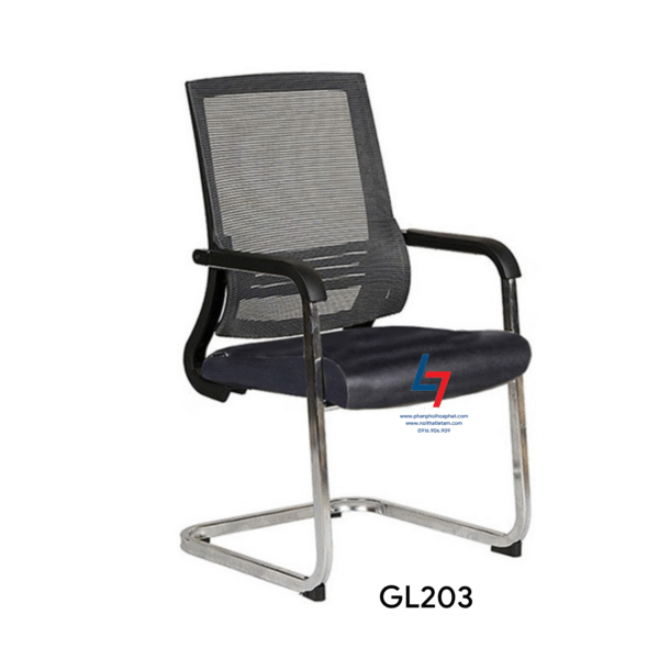 Ghế lưới cao cấp Hòa Phát GL203, khung thép mạ