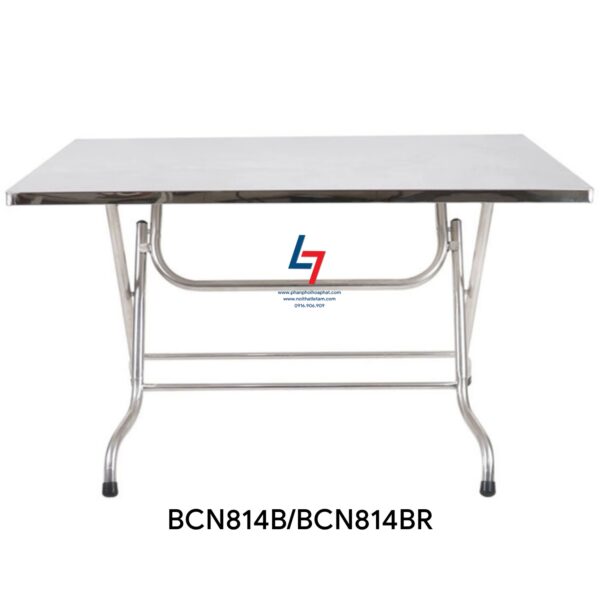 Bàn inox mặt chữ nhật