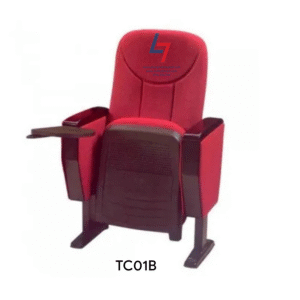 Ghế hội trường cao cấp Hòa Phát TC01B khung thép, ốp tựa nhựa