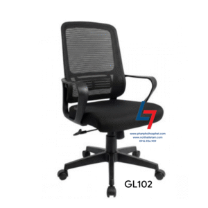 Ghế lưới nhân viên Hòa Phát GL102, tay nhựa