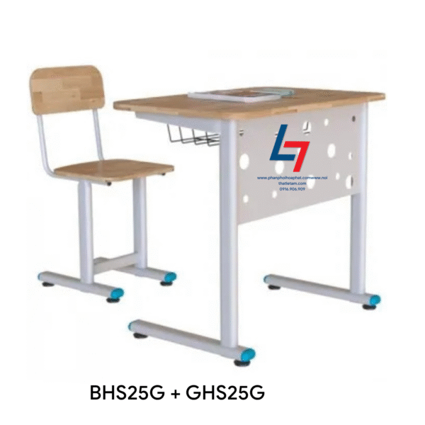 BÀN HỌC SINH HÒA PHÁT BHS25G + GHẾ HỌC SINH HÒA PHÁT GHS25G