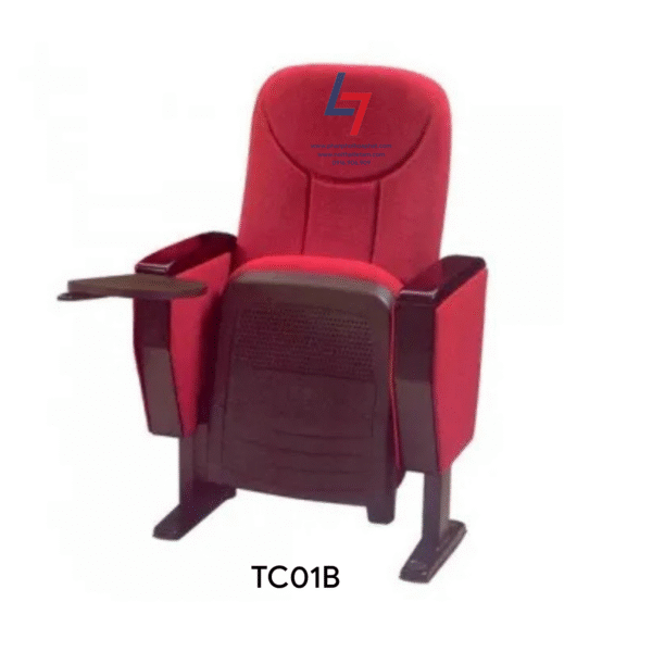Ghế hội trường cao cấp Hòa Phát TC01B khung thép, ốp tựa nhựa