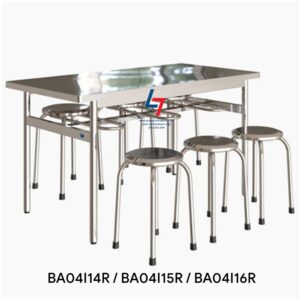 Bàn Ăn Khu Công Nghiệp Inox 