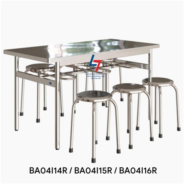 Bàn Ăn Khu Công Nghiệp Inox