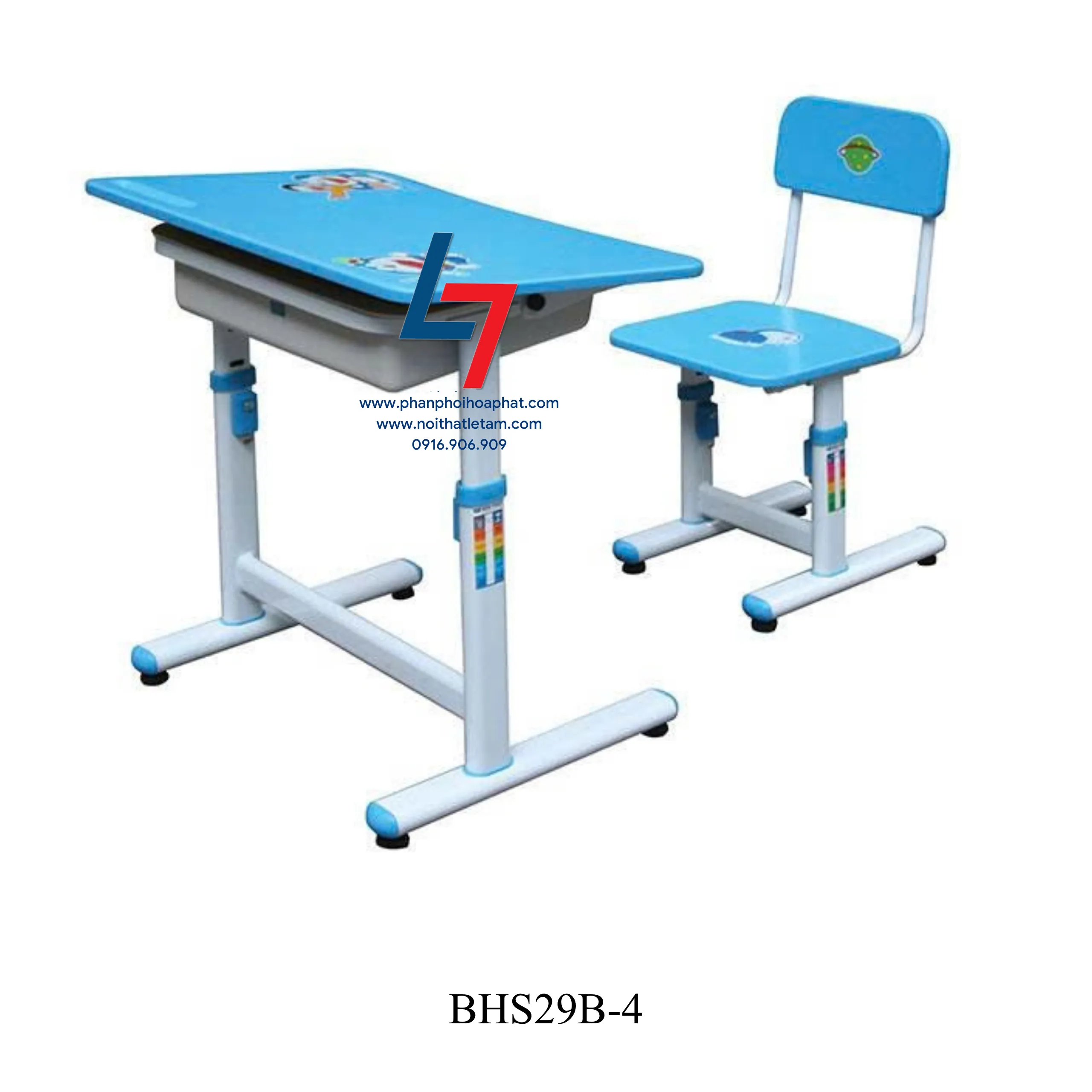 BÀN GHẾ HỌC SINH CẤP 1, CẤP 2 DÙNG TRONG GIA ĐÌNH BHS29B-4 BÀN GHẾ HỌC SINH CẤP 1, CẤP 2 DÙNG TRONG GIA ĐÌNH BHS29B-4