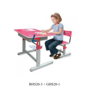 BÀN GHẾ MẪU GIÁO BHS20-4 + GHS20-1