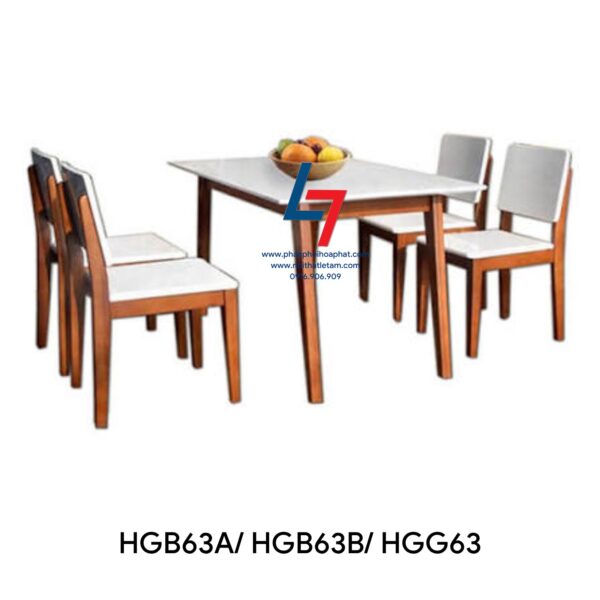 BỘ BÀN ĂN HÒA PHÁT HGB63A/ HGB63B/ HGG63