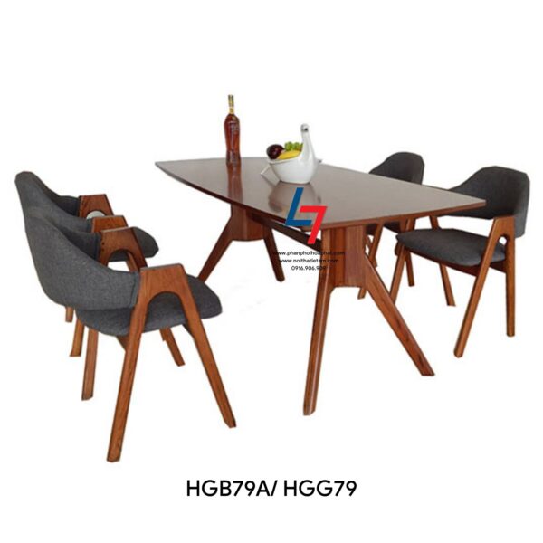 BỘ BÀN ĂN HÒA PHÁT HGB79A/ HGG79