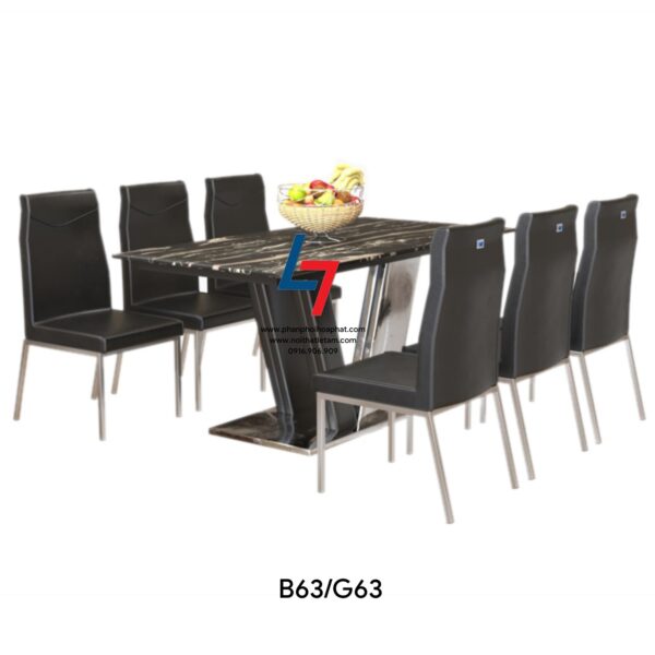 BỘ BÀN ĂN HÒA PHÁT B63/G63