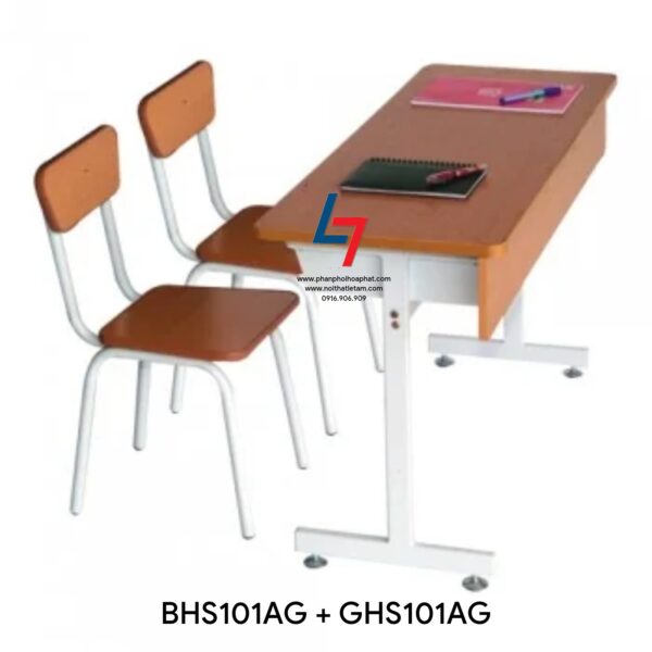 BÀN HỌC SINH HÒA PHÁT BHS101AG + GHS101AG