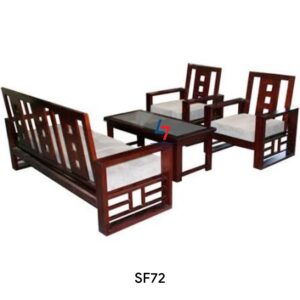 Bộ Bàn Ghế Sofa Gỗ Hòa Phát SF72