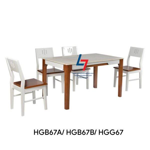 BỘ BÀN ĂN HÒA PHÁT HGB67A/ HGB67B/ HGG67
