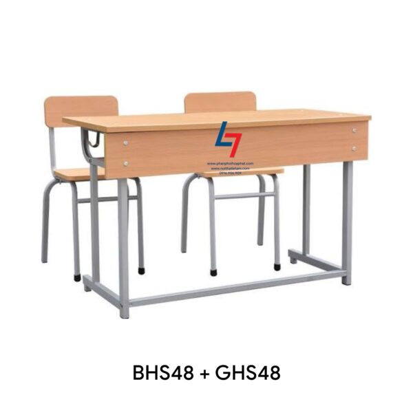 Bàn ghế học sinh BHS102A/BHS102B + GHS102A/GHS102B