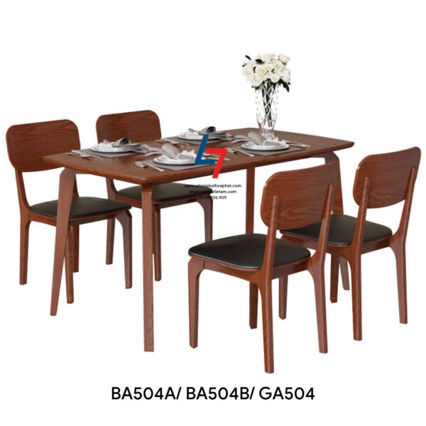 BỘ BÀN ĂN HÒA PHÁT BA504A/ BA504B/ GA504