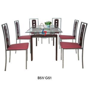 BỘ BÀN ĂN HÒA PHÁT B51/ G51