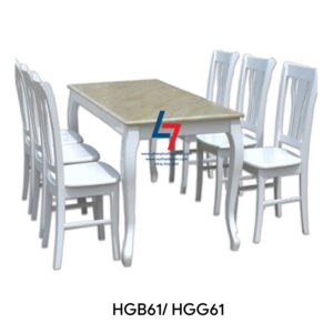 BỘ BÀN ĂN HÒA PHÁT HGB61/ HGG61