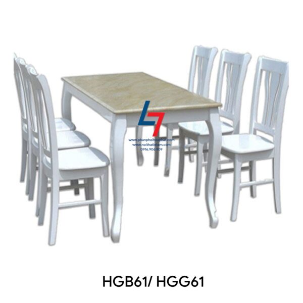 BỘ BÀN ĂN HÒA PHÁT HGB61/ HGG61