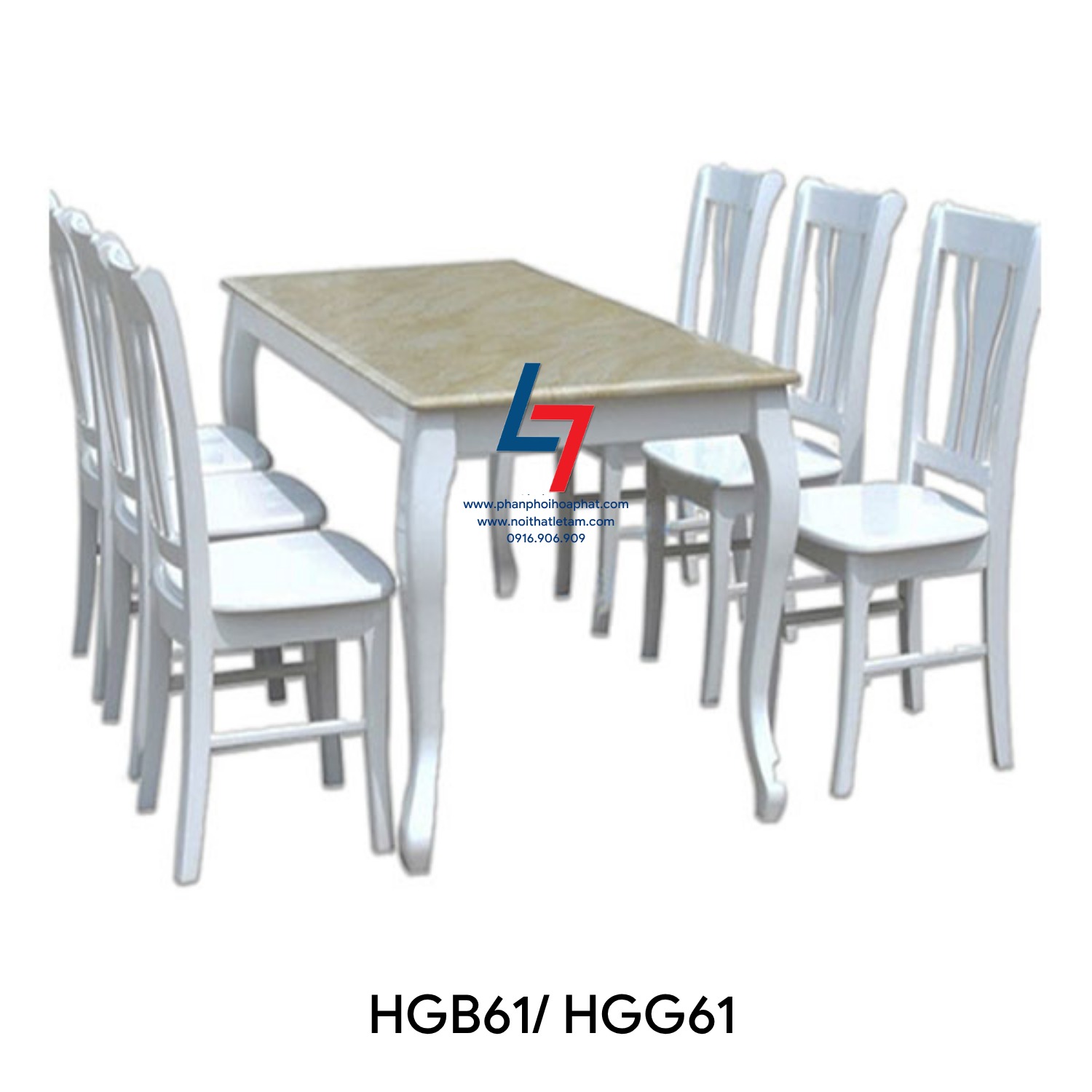BỘ BÀN ĂN HÒA PHÁT HGB61/ HGG61 BỘ BÀN ĂN HÒA PHÁT HGB61/ HGG61