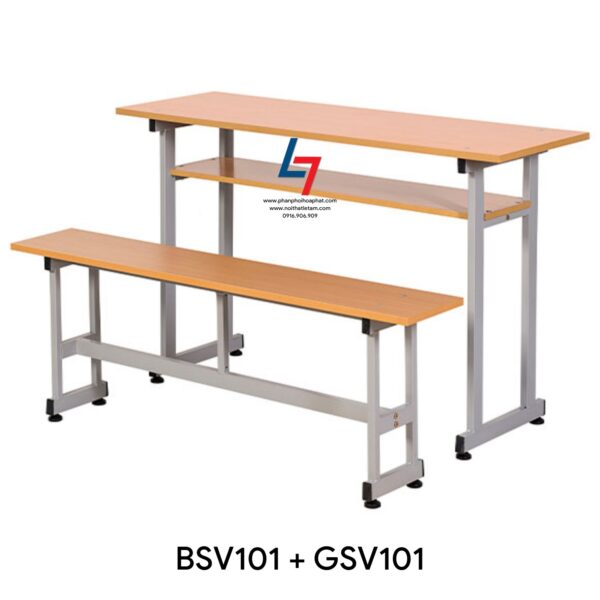 Bàn ghế sinh viên BSV101 + GSV101