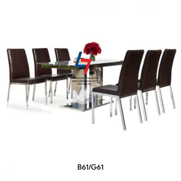 BỘ BÀN ĂN HÒA PHÁT B61/G61