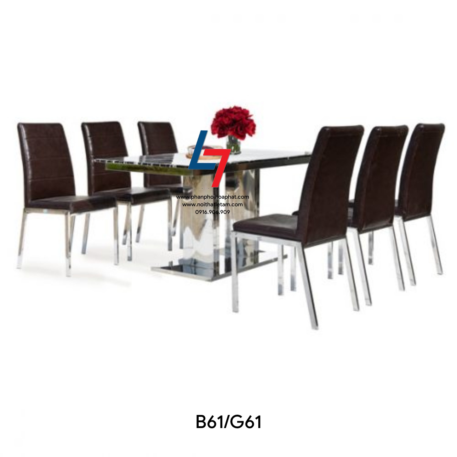 BỘ BÀN ĂN HÒA PHÁT B61/G61 BỘ BÀN ĂN HÒA PHÁT B61/G61