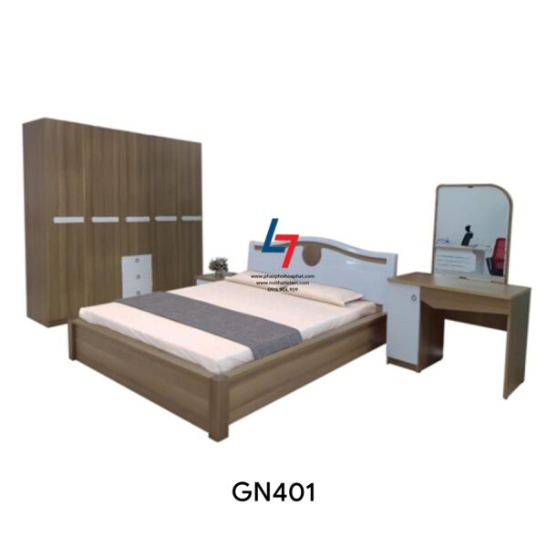 BỘ GIƯỜNG NGỦ HÒA PHÁT GN401