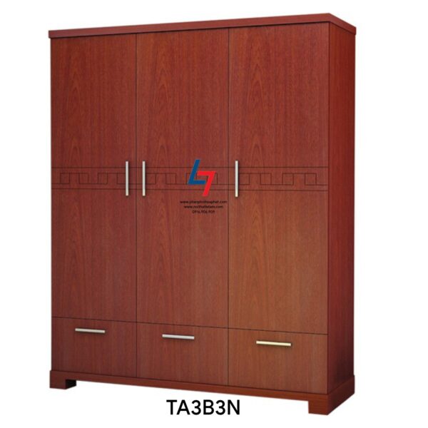TỦ ÁO GỖ CÔNG NGHIỆP HÒA PHÁT TA3B3N