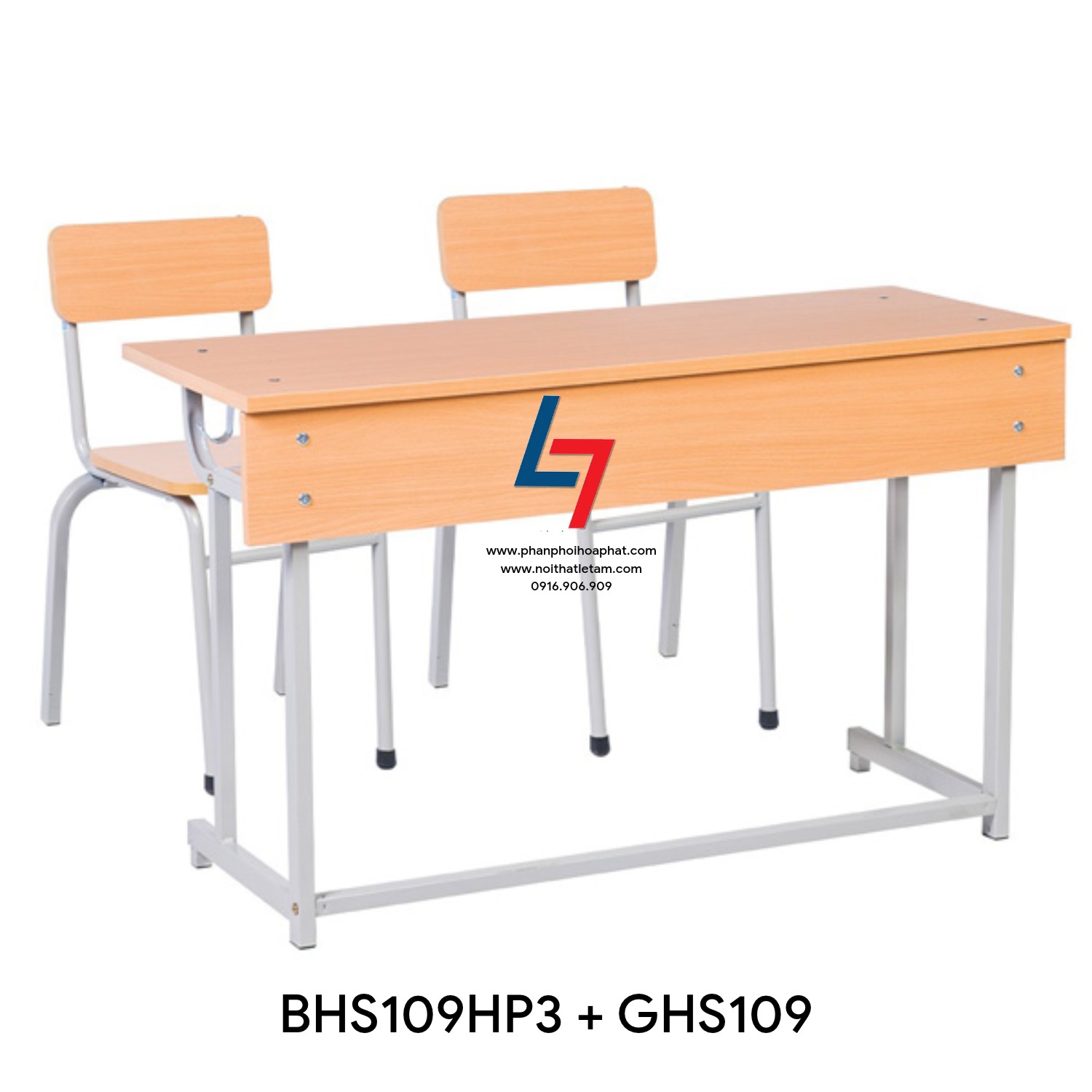 BÀN HỌC SINH HÒA PHÁT BHS109HP3 + GHS109 BÀN HỌC SINH HÒA PHÁT BHS109HP3 + GHS109